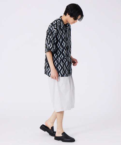 ABAHOUSE(アバハウス)の「WEB限定 ビッグシルエット 総柄プリント オープンカラーシャツ(シャツ/ブラウス・メンズ・グリーン系その他/ブラック系その他/グレー系その他・46/48)」の16枚目の写真