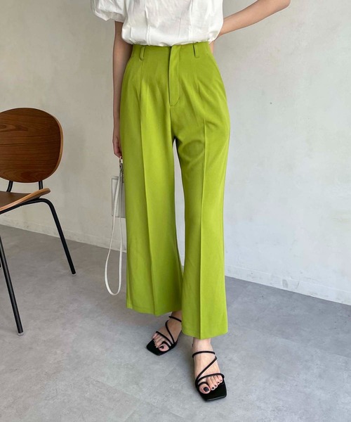 CAPRICIEUX LE'MAGE（カプリシューレマージュ）の「バックスリットストレッチパンツ（その他パンツ・レディース・ブラック/イエロー/グリーン/ホワイト系その他・38/36）」の20枚目の写真