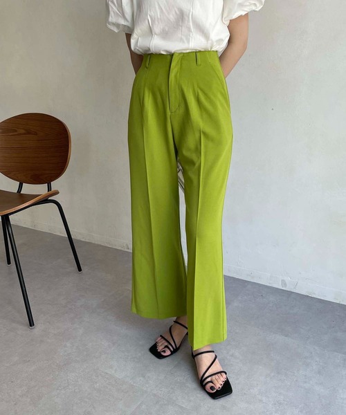 CAPRICIEUX LE'MAGE（カプリシューレマージュ）の「バックスリットストレッチパンツ（その他パンツ・レディース・ブラック/イエロー/グリーン/ホワイト系その他・38/36）」の21枚目の写真