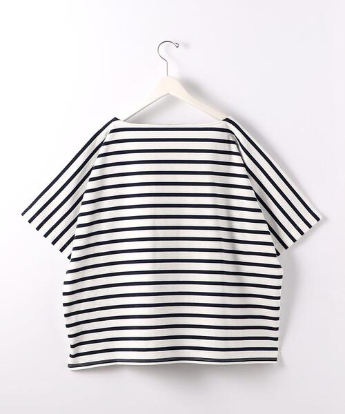 ATHA(アタ)の「<ATHA> OVERSIZED BORDER SHT/カットソー(Tシャツ/カットソー・メンズ・ホワイト・FREE)」の2枚目の写真
