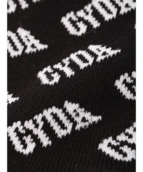 GYDA(ジェイダ)の「GYDA PATTERN ソックス(ソックス/靴下・レディース・ブラック/オフホワイト・FREE)」の3枚目の写真