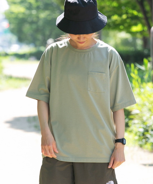 EKAL（エカル）の「EKAL　The mountains Circle T-shirts（Tシャツ/カットソー・メンズ・ホワイト/グリーン・MEDIUM/LARGE）」の10枚目の写真