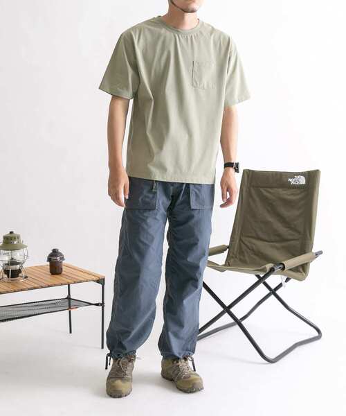 EKAL（エカル）の「EKAL　The mountains Circle T-shirts（Tシャツ/カットソー・メンズ・ホワイト/グリーン・MEDIUM/LARGE）」の14枚目の写真