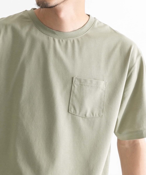 EKAL（エカル）の「EKAL　The mountains Circle T-shirts（Tシャツ/カットソー・メンズ・ホワイト/グリーン・MEDIUM/LARGE）」の15枚目の写真