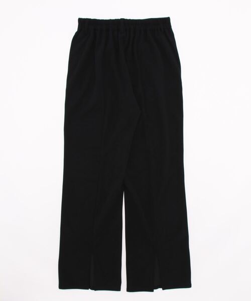 Samansa Mos2 blue（サマンサモスモスブルー）の「裾スリットパンツ【セットアップ可】（その他パンツ・レディース・ブラック/オレンジ/モカ・ﾌﾘ-）」の4枚目の写真