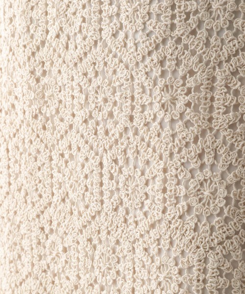 LEPSIM（レプシィム）の「レースナロースカート　350712（スカート・レディース・ブラック/オフホワイト・FREE）」の14枚目の写真