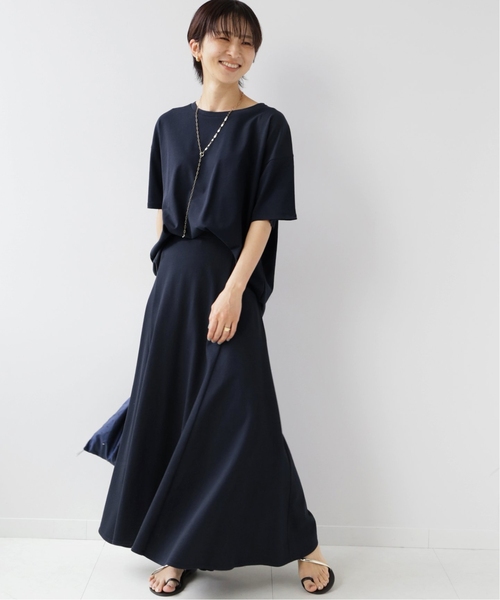 JOURNAL STANDARD relume(ジャーナルスタンダード レリューム)の「《追加》ハイツイストコットンフレアースカート(スカート・レディース・ネイビー・FREE)」の11枚目の写真