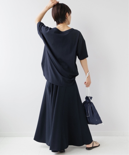 JOURNAL STANDARD relume(ジャーナルスタンダード レリューム)の「《追加》ハイツイストコットンフレアースカート(スカート・レディース・ネイビー・FREE)」の14枚目の写真
