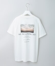 INDIVI | 【WORLD for the World】バックプリント フォトTシャツ(Tシャツ/カットソー)