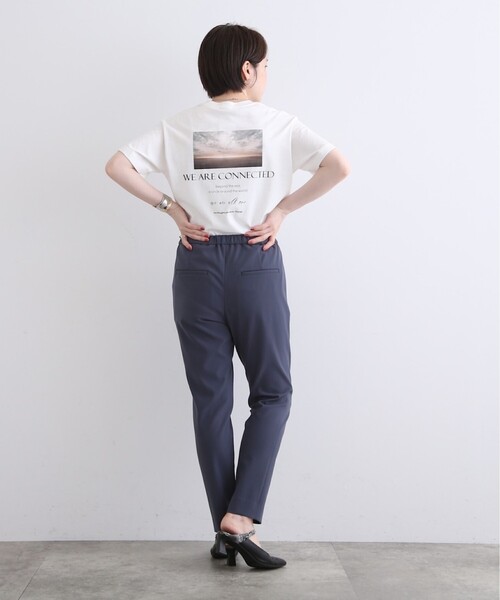 INDIVI(インディヴィ)の「【WORLD for the World】バックプリント フォトTシャツ(Tシャツ/カットソー・レディース・ホワイト・38/05/13)」の3枚目の写真