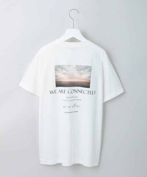 INDIVI(インディヴィ)の「【WORLD for the World】バックプリント フォトTシャツ(Tシャツ/カットソー・レディース・ホワイト・38/05/13)」の2枚目の写真