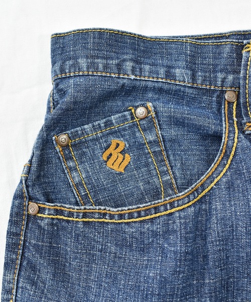 VINTAGE(ヴィンテージ)の「【ヴィンテージ古着】ROCAWEAR / ロカウェア デニムハーフパンツ(デニムパンツ・メンズ・ネイビー・34)」の5枚目の写真