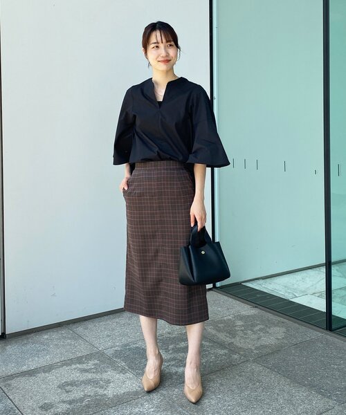 OPAQUE.CLIP（オペークドットクリップ）の「◆アシンメトリーデザインヒールパンプス（パンプス・レディース・ブラック/ベージュ・02/03）」の17枚目の写真