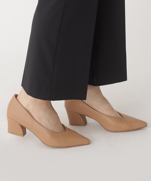 OPAQUE.CLIP（オペークドットクリップ）の「◆アシンメトリーデザインヒールパンプス（パンプス・レディース・ブラック/ベージュ・02/03）」の19枚目の写真