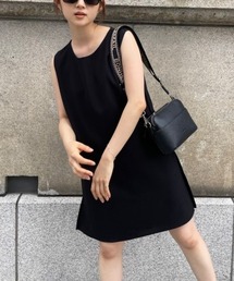 Mini box inshorts dress