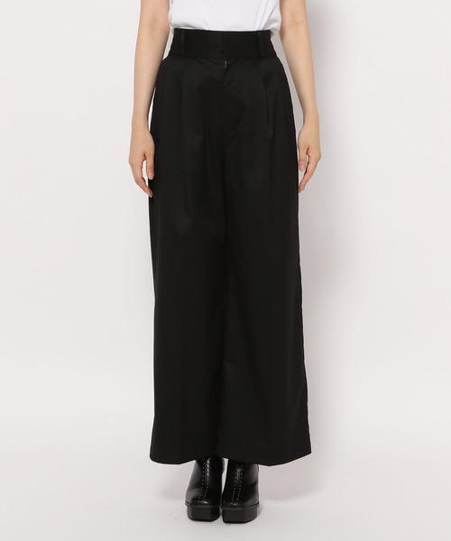 PAGEBOY(ページボーイ)の「交織ツイルワイドパンツ(その他パンツ・レディース・ブラック/モカ/グレイッシュベージュ・FREE)」の16枚目の写真