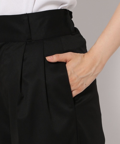 PAGEBOY(ページボーイ)の「交織ツイルワイドパンツ(その他パンツ・レディース・ブラック/モカ/グレイッシュベージュ・FREE)」の21枚目の写真