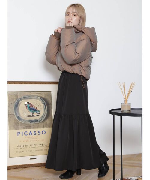 MURUA（ムルーア）の「ギャザーマキシスカート（スカート・レディース・ブラック/グリーン/その他1・FREE）」の20枚目の写真