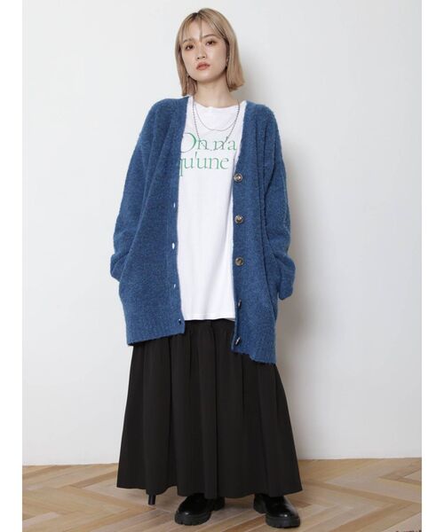 MURUA（ムルーア）の「ギャザーマキシスカート（スカート・レディース・ブラック/グリーン/その他1・FREE）」の18枚目の写真