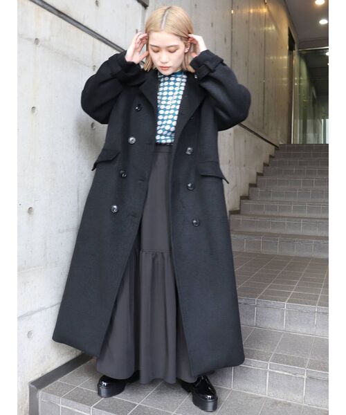 MURUA（ムルーア）の「ギャザーマキシスカート（スカート・レディース・ブラック/グリーン/その他1・FREE）」の16枚目の写真