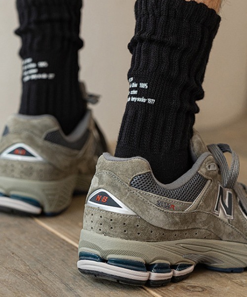 Vipoa（ヴィポア）の「ヘビーウェイトリブソックス（ソックス/靴下・レディース・ホワイト/ブラック/グレー/アイボリー・FREE）」の4枚目の写真