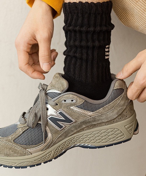 Vipoa（ヴィポア）の「ヘビーウェイトリブソックス（ソックス/靴下・レディース・ホワイト/ブラック/グレー/アイボリー・FREE）」の6枚目の写真