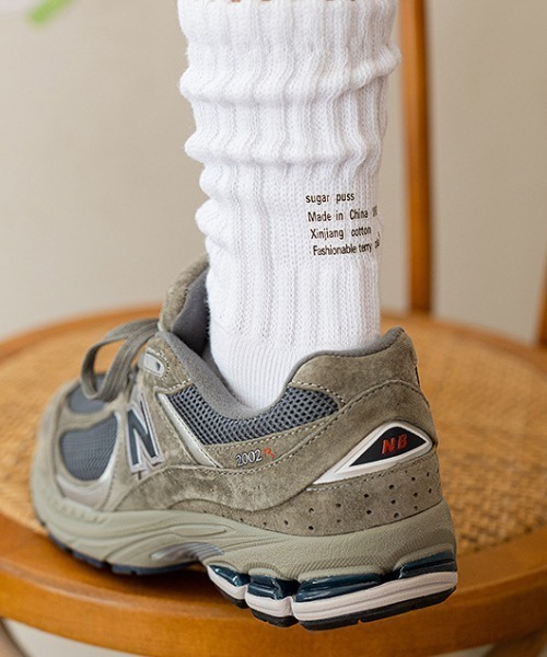 Vipoa（ヴィポア）の「ヘビーウェイトリブソックス（ソックス/靴下・レディース・ホワイト/ブラック/グレー/アイボリー・FREE）」の17枚目の写真