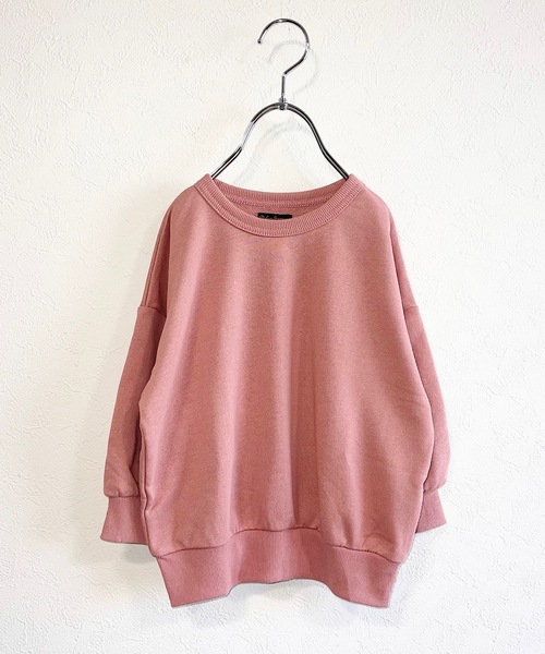 Life Support Products（ライフサポートプロダクツ）の「ウラケムジトレーナー（80～150cm）（スウェット・キッズ・ホワイト/マスタード/ブラック/ホワイト系その他/モスグリーン/グレー系その他/ブルー/ピンク/ラベンダー/グリーン系その他/イエロー系その他/杢グレー・120/95/150/110/80/130/90/140/100）」の12枚目の写真