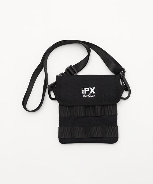 WILD THINGS(ワイルドシングス)の「WILD THINGS/ワイルドシングス Device Holder M/デバイスホルダーM(ショルダーバッグ・メンズ・ブラック/グレー・ONE SIZE)」の2枚目の写真