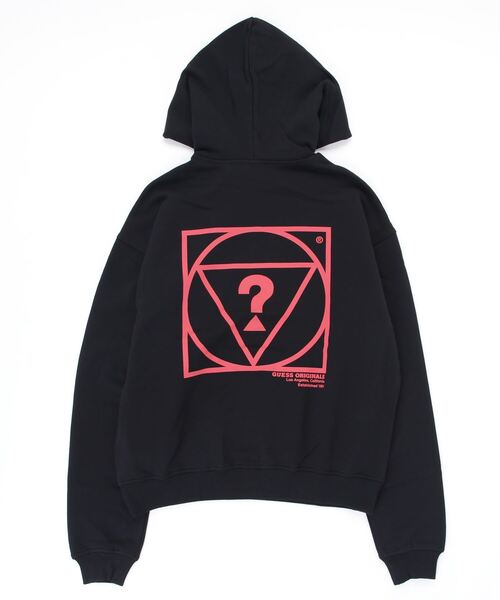 Guess(ゲス)の「GUESS Originals Big Question? Logo Hoodie(パーカー・メンズ・グリーン/ブラック/ブルー・LARGE/SMALL/MEDIUM/X-LARGE)」の20枚目の写真