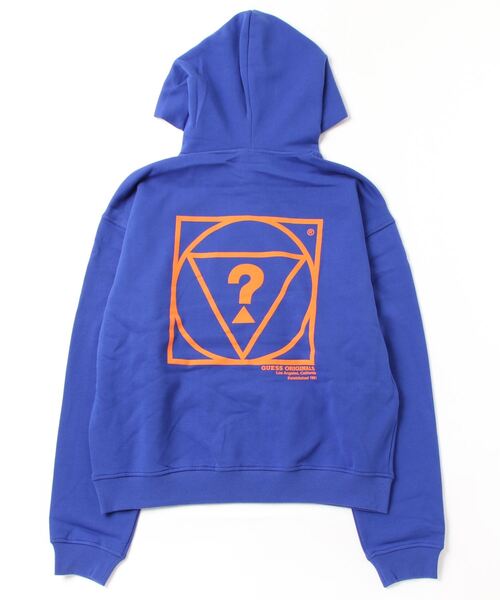 Guess(ゲス)の「GUESS Originals Big Question? Logo Hoodie(パーカー・メンズ・グリーン/ブラック/ブルー・LARGE/SMALL/MEDIUM/X-LARGE)」の18枚目の写真