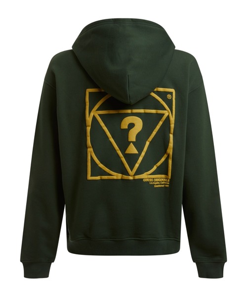 Guess(ゲス)の「GUESS Originals Big Question? Logo Hoodie(パーカー・メンズ・グリーン/ブラック/ブルー・LARGE/SMALL/MEDIUM/X-LARGE)」の15枚目の写真