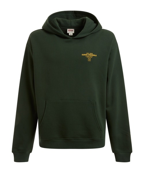 Guess(ゲス)の「GUESS Originals Big Question? Logo Hoodie(パーカー・メンズ・グリーン/ブラック/ブルー・LARGE/SMALL/MEDIUM/X-LARGE)」の14枚目の写真