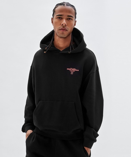 Guess(ゲス)の「GUESS Originals Big Question? Logo Hoodie(パーカー・メンズ・グリーン/ブラック/ブルー・LARGE/SMALL/MEDIUM/X-LARGE)」の4枚目の写真