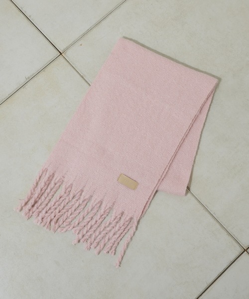 Chico（チコ）の「【2022AW】太フリンジストール（マフラー・レディース・アイボリー/チャコールグレー/グリーン/ベージュ/ピンク/ブルー系その他・FREE）」の22枚目の写真