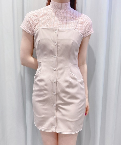 lilLilly（リルリリー）の「スカラップキャミワンピース（ワンピース