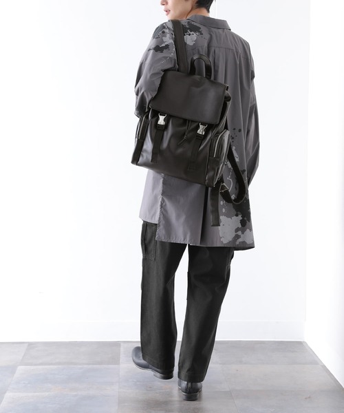 osharewalker（オシャレウォーカー）の「【廃盤】『ジップデザインリュック』（バックパック/リュック・メンズ・ブラック・FREE）」の15枚目の写真