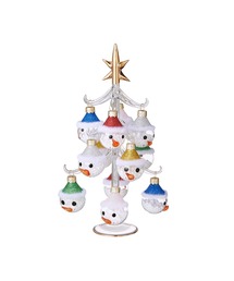 Francfranc（フランフラン）の「ガラスツリー スノーマン L（インテリア雑貨）」