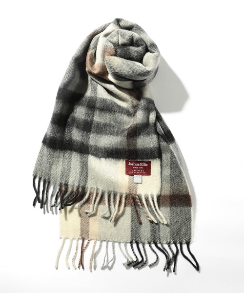 Joshua Ellis（ジョシュアエリス）の「【Joshua Ellis】ブリティッシュ Plain&Textile Cashmere Stole B（マフラー・レディース・パープル/オレンジ/ネイビー/ミント/その他1/その他2/その他3/その他5/ピンク系その他2/ピンク系その他3/ピンク系1/ブルー系その他/その他11/ホワイト×ネイビー/レッド/ピンク/その他8/その他10/その他13/その他19/その他22/その他24/グレー系1/ネイビー系1/キャメル/レッド系その他/ブラック/ライトピンク/その他6/その他14/ホワイト系1/レッド系1/その他16/その他17/その他18/その他25/その他26/その他27/その他28/その他29/グレー/ブルー/チャコールグレー/その他4/その他7/その他9/その他12/その他20/その他21/その他23/その他30/ホワイト系その他2/杢グレー/その他15/イエロー/ブラック系その他2/グレー系その他2/ライトグレー/グリーン系その他/イエロー系その他/クリアレッド/アイボリー系3/グレー系3/ブルー系/サンドベージュ/ピンク系4/ピンク系5/ネイビー系/アイボリー系4/ブラウン系1/ブルー系その他3/イエロー系その他2/レッド系その他2/ブルー系その他7/グレー系その他6/グリーン系その他2/グリーン系その他3/ブルー系その他2/レッド系2/その他33/その他34/その他35/ピンク系3/ダークブラウン系1/ブラウン系/グレー系その他3/グレー系その他4/その他32/グレー系その他5/ライトグレー系/ベージュ系その他/ライトブラウン/ピンク系2/アイボリー系/グレー系その他7/その他31/ホワイト系その他3/アイボリー系2/ブルー系その他6/ブルー系その他5/ブルー系その他4・FREE）」の10枚目の写真