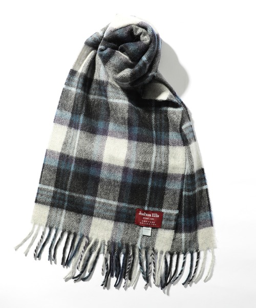 Joshua Ellis（ジョシュアエリス）の「【Joshua Ellis】ブリティッシュ Plain&Textile Cashmere Stole B（マフラー・レディース・パープル/オレンジ/ネイビー/ミント/その他1/その他2/その他3/その他5/ピンク系その他2/ピンク系その他3/ピンク系1/ブルー系その他/その他11/ホワイト×ネイビー/レッド/ピンク/その他8/その他10/その他13/その他19/その他22/その他24/グレー系1/ネイビー系1/キャメル/レッド系その他/ブラック/ライトピンク/その他6/その他14/ホワイト系1/レッド系1/その他16/その他17/その他18/その他25/その他26/その他27/その他28/その他29/グレー/ブルー/チャコールグレー/その他4/その他7/その他9/その他12/その他20/その他21/その他23/その他30/ホワイト系その他2/杢グレー/その他15/イエロー/ブラック系その他2/グレー系その他2/ライトグレー/グリーン系その他/イエロー系その他/クリアレッド/アイボリー系3/グレー系3/ブルー系/サンドベージュ/ピンク系4/ピンク系5/ネイビー系/アイボリー系4/ブラウン系1/ブルー系その他3/イエロー系その他2/レッド系その他2/ブルー系その他7/グレー系その他6/グリーン系その他2/グリーン系その他3/ブルー系その他2/レッド系2/その他33/その他34/その他35/ピンク系3/ダークブラウン系1/ブラウン系/グレー系その他3/グレー系その他4/その他32/グレー系その他5/ライトグレー系/ベージュ系その他/ライトブラウン/ピンク系2/アイボリー系/グレー系その他7/その他31/ホワイト系その他3/アイボリー系2/ブルー系その他6/ブルー系その他5/ブルー系その他4・FREE）」の2枚目の写真