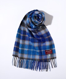 Joshua Ellis（ジョシュアエリス）の「【Joshua Ellis】ブリティッシュ Plain&Textile Cashmere Stole B（マフラー）」