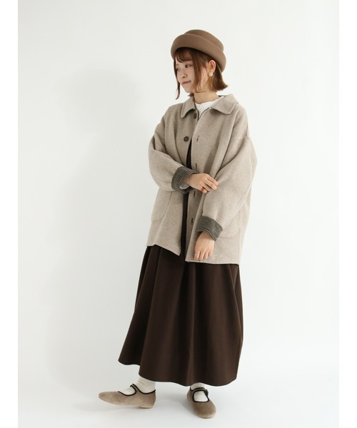 Samansa Mos2（サマンサ モスモス）の「ジャンパースカート（ジャンパースカート・レディース・ブラック/ブラウン/ベージュ・ﾌﾘ-）」の11枚目の写真