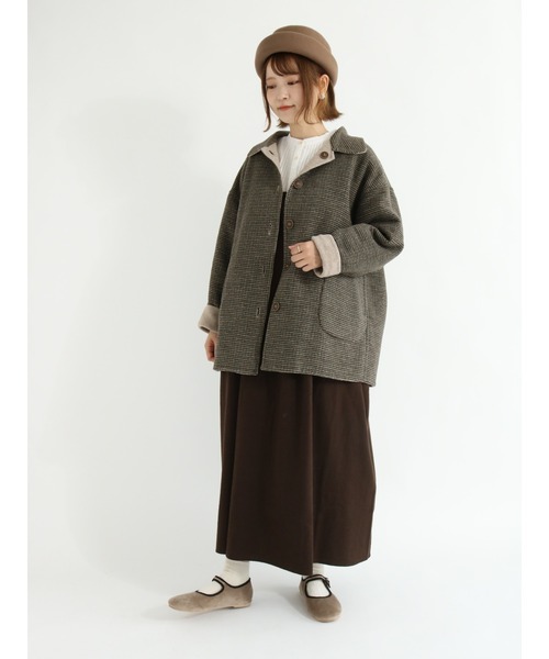 Samansa Mos2（サマンサ モスモス）の「ジャンパースカート（ジャンパースカート・レディース・ブラック/ブラウン/ベージュ・ﾌﾘ-）」の20枚目の写真