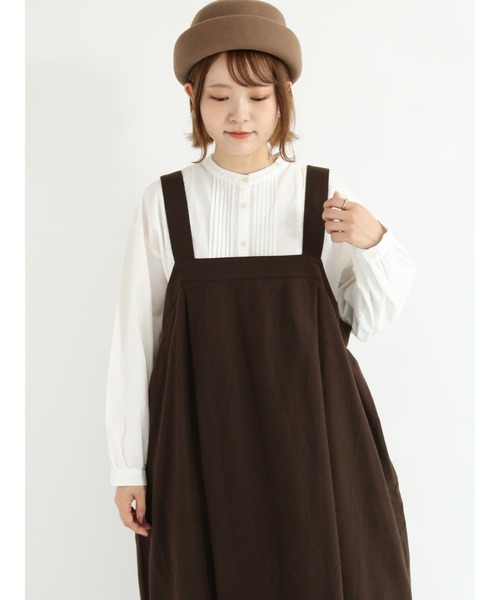 Samansa Mos2（サマンサ モスモス）の「ジャンパースカート（ジャンパースカート・レディース・ブラック/ブラウン/ベージュ・ﾌﾘ-）」の21枚目の写真