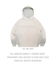 PARAGRAPH(パラグラフ)/22AW Vintage Wash Hoodie/ヴィンテージ ウォッシュ フーディー/No.025