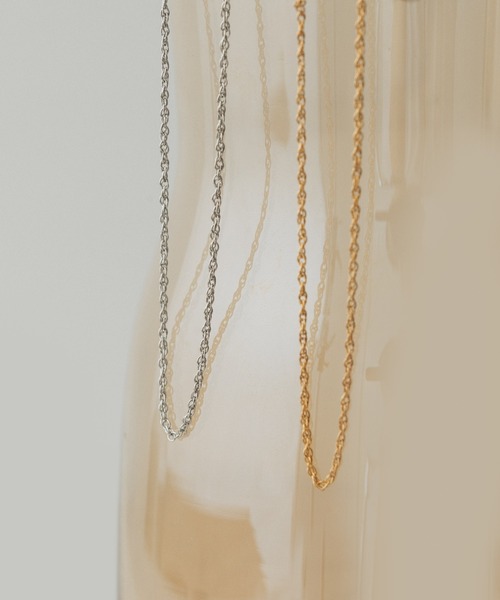VATSURICA(バツリカ)の「〈VATSURICA〉silver925 / 金属アレルギー対応 / シンプルチェーンネックレス1(ネックレス・レディース・シルバー/ゴールド・FREE)」の8枚目の写真