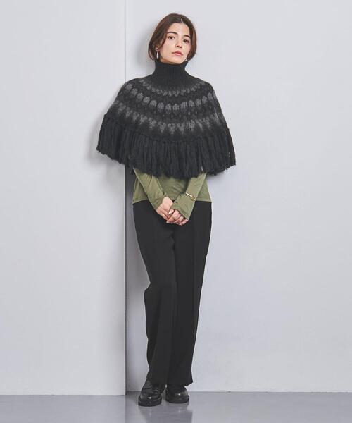 UNITED ARROWS（ユナイテッドアローズ）の「P/TWL バックゴム パンツ（その他パンツ・レディース・ブラック/レッド/ダークグレー・36/38）」の10枚目の写真