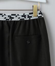 6 ロク　JACQUARD GOME PANTS 2022FW パンツ 6（ロク）の「＜6(ROKU)＞JACQUARD GOME PANTS 2022FW/パンツ