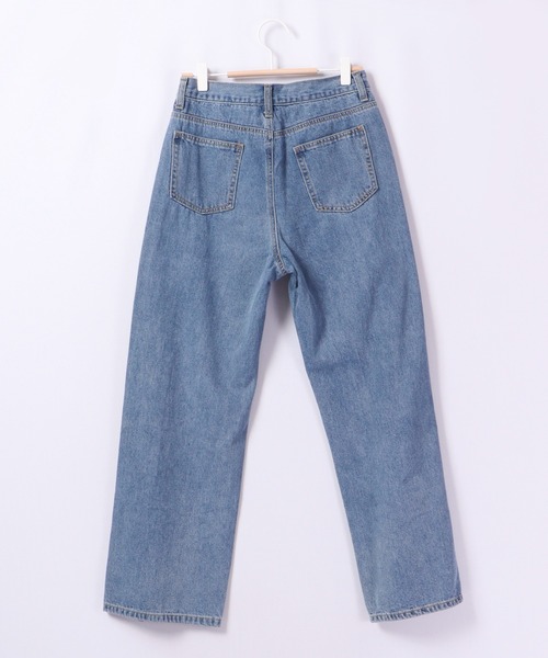 attiree(アティレー)の「attiree デニム 裾スリットパンツ(デニムパンツ・レディース・ブルー/インディゴブルー・S/M/L/XS)」の13枚目の写真