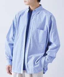 417 EDIFICE | 【Essential / エッセンシャル】B.D STRIPE shirt / ボタンダウンストライプ(シャツ/ブラウス)
